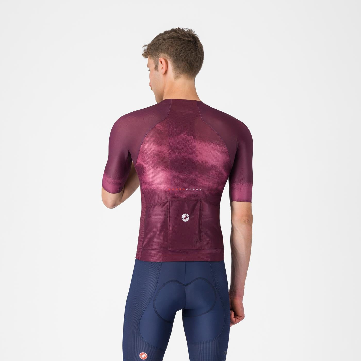 Maglia CASTELLI CLIMBER'S A/C manica corta Bordeaux
