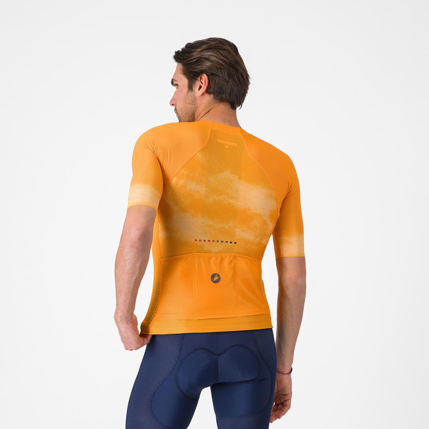 Maglia a maniche corte CASTELLI CLIMBER'S A/C Arancione