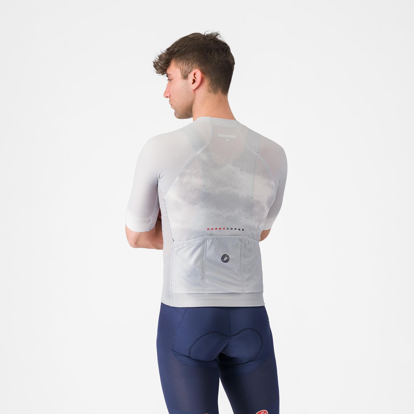 Maglia CASTELLI CLIMBER'S A/C a maniche corte Grigio