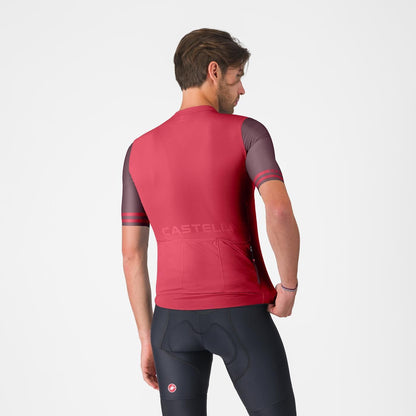 Maglia CASTELLI PROLOGO LITE 2 Maniche Corte Bordeaux