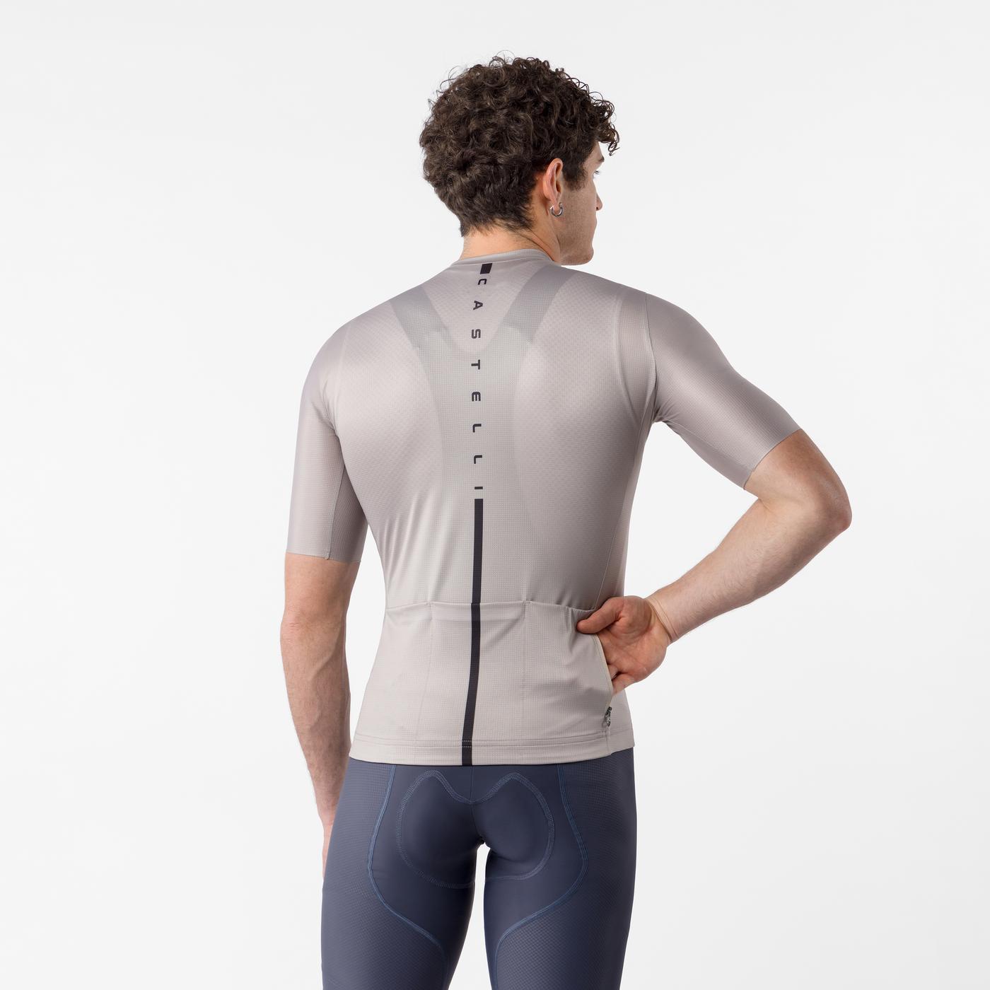 Maglia CASTELLI DRITTONE LOGO Manica Corta Clay