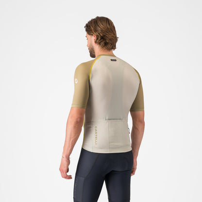Maglia CASTELLI UNLIMITED ENDURANCE 3 Beige/Kaki