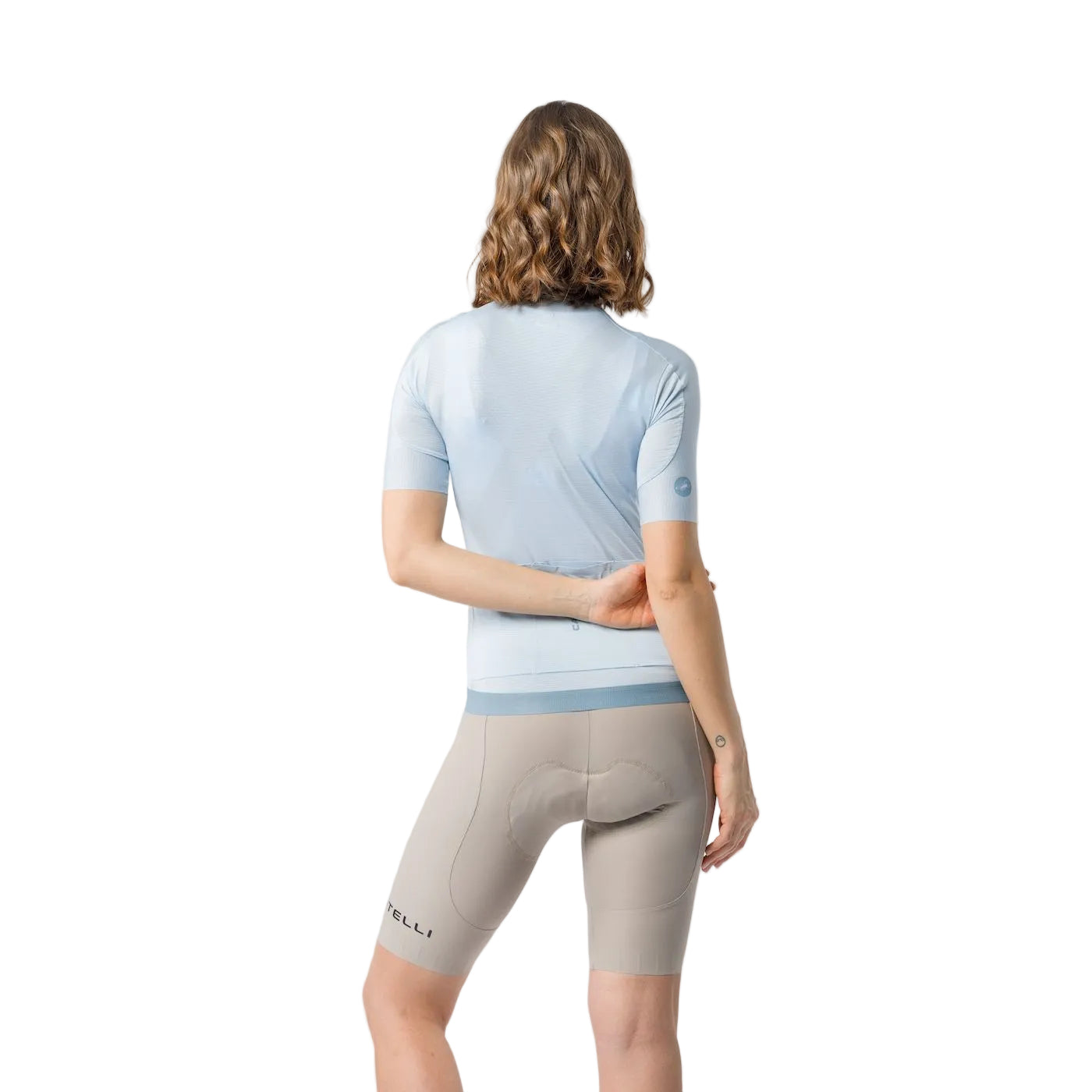 CASTELLI ESPRESSO 2 W DT Donna Argilla Grigio Bib Tight