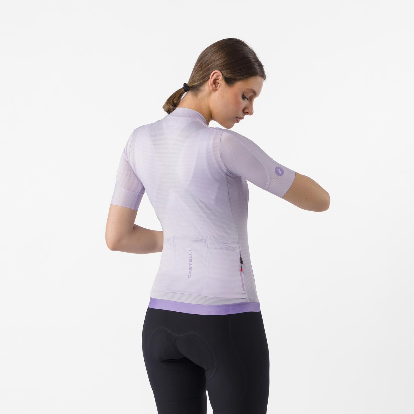 Maglia CASTELLI ESPRESSO 2 donna a manica corta viola nebbia