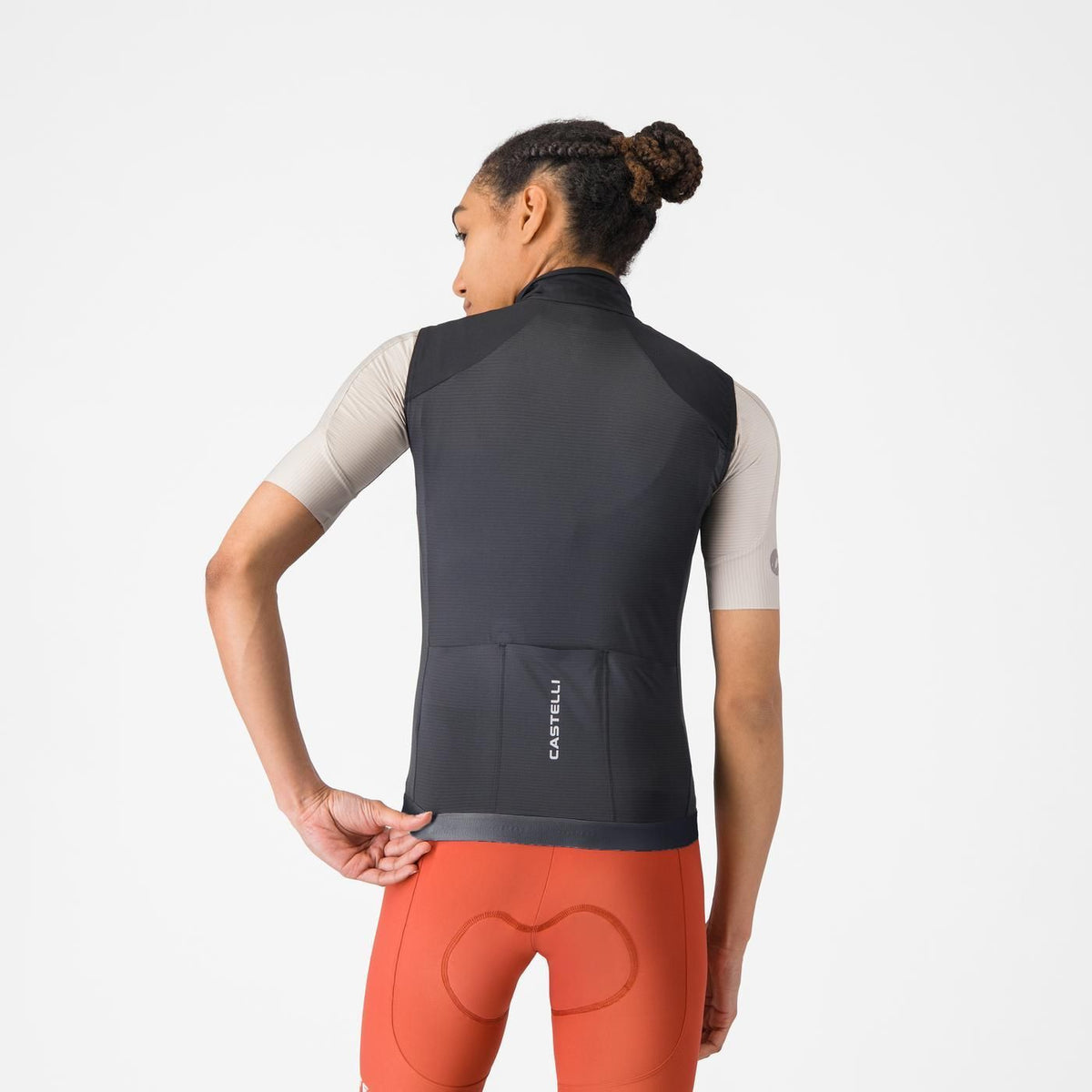 Gilet CASTELLI ESPRESSO 2 Donna Nero/Bianco