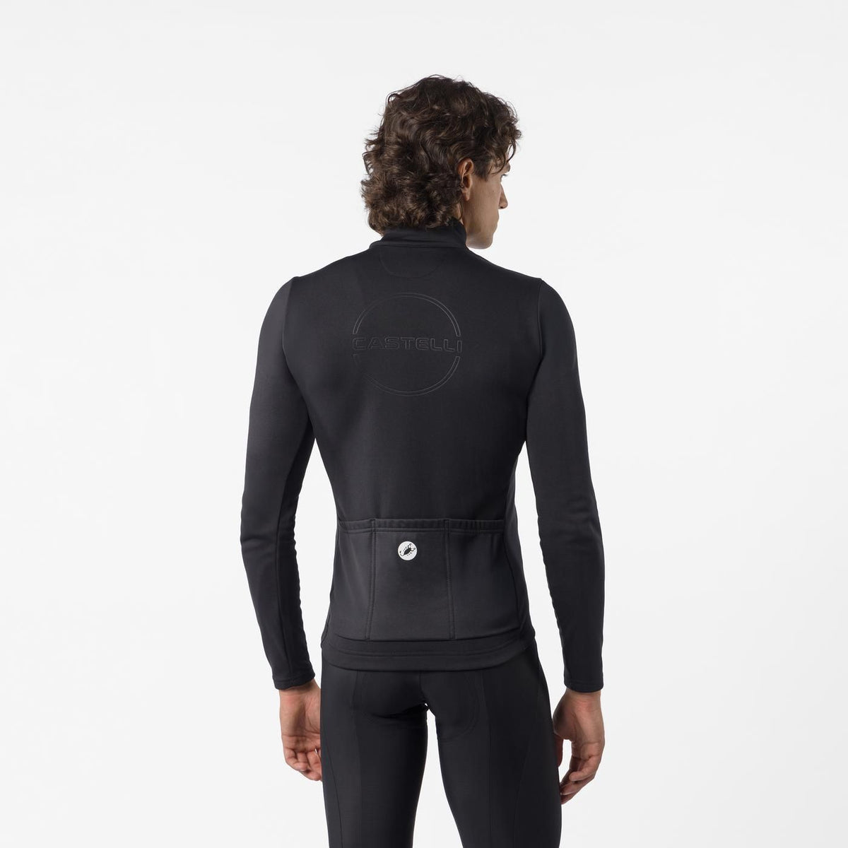 Maglia CASTELLI COMPETIZIONE THERMAL Maniche Lunghe Nero