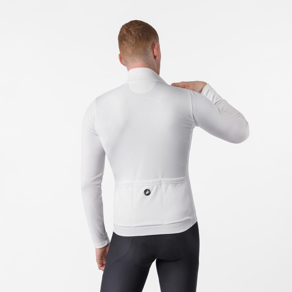 Maglia CASTELLI COMPETIZIONE THERMAL Maniche Lunghe Avorio