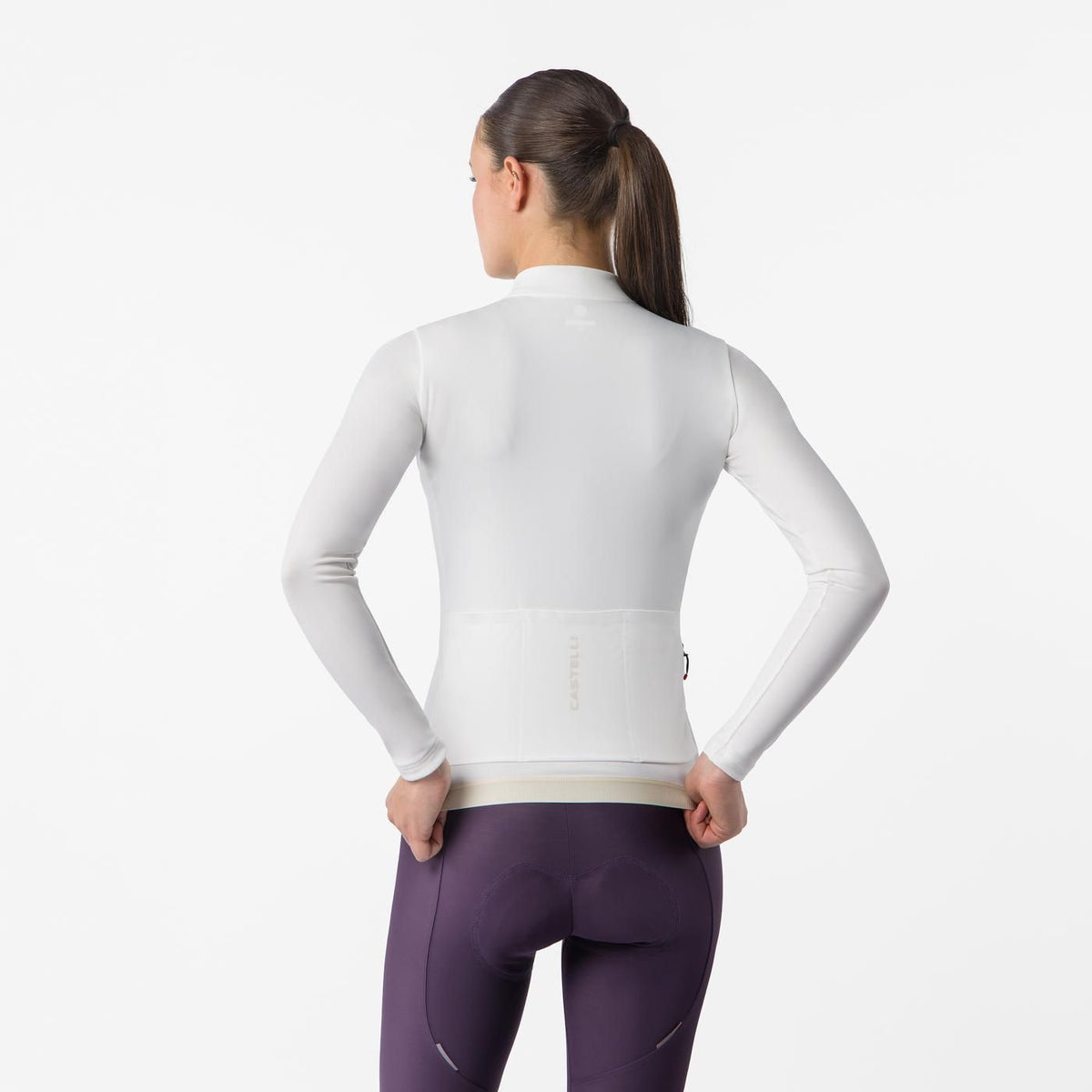 Maglia CASTELLI ESPRESSO THERMAL 2 Donna Avorio