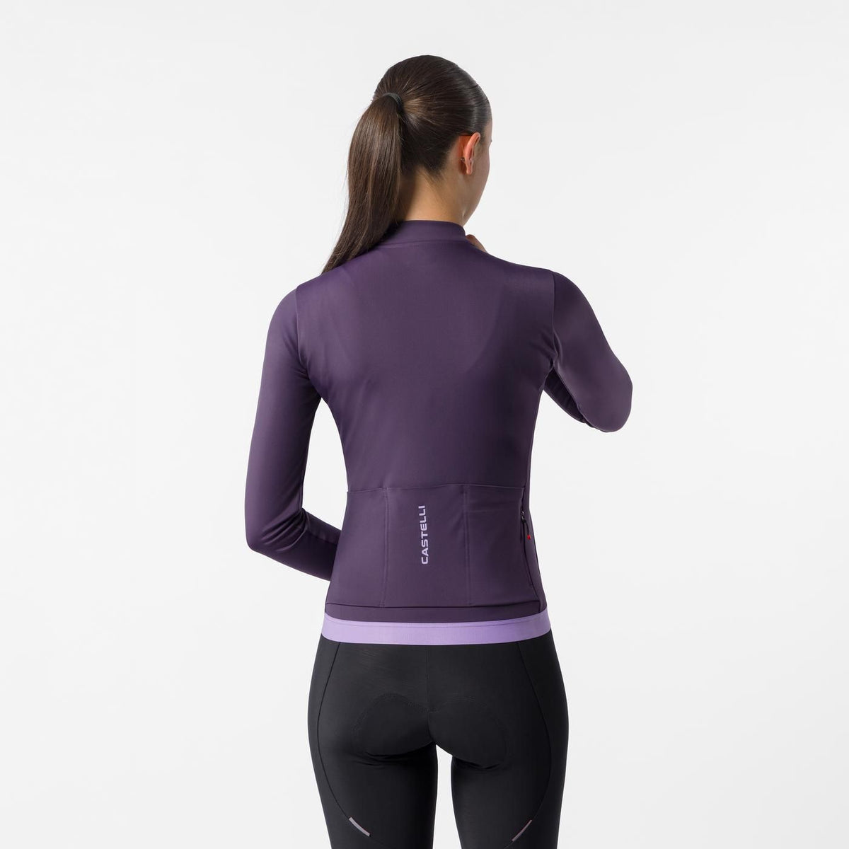 Maglia CASTELLI ESPRESSO THERMAL 2 Donna Blu Navy