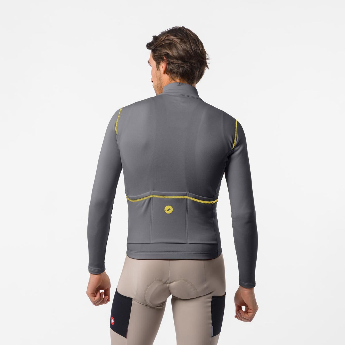 Maglia CASTELLI UNLIMITED TRAIL 2 Grigio/Mango Mojito