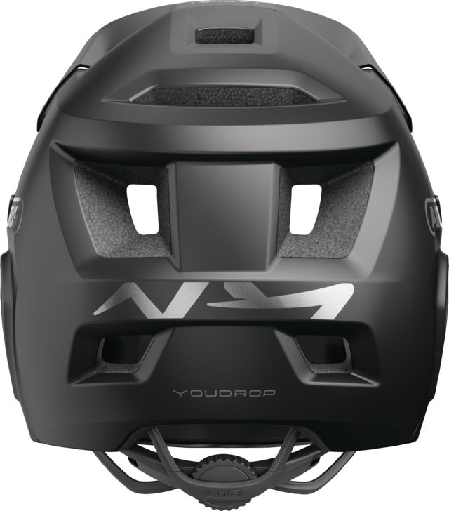 Casco MTB ABUS YOUDROP FF Junior Muted Nero