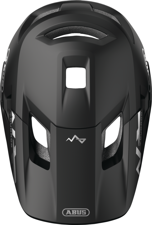 Casco MTB ABUS YOUDROP FF Junior Muted Nero