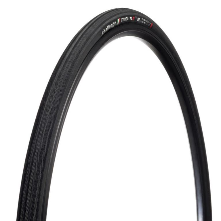 CHALLENGE STRADA 700x25c Copertoni Tubeless Ready Nero