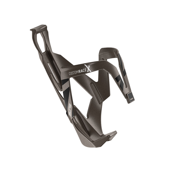 Portaborraccia ELITE CUSTOM RACE X Logo in titanio Nero