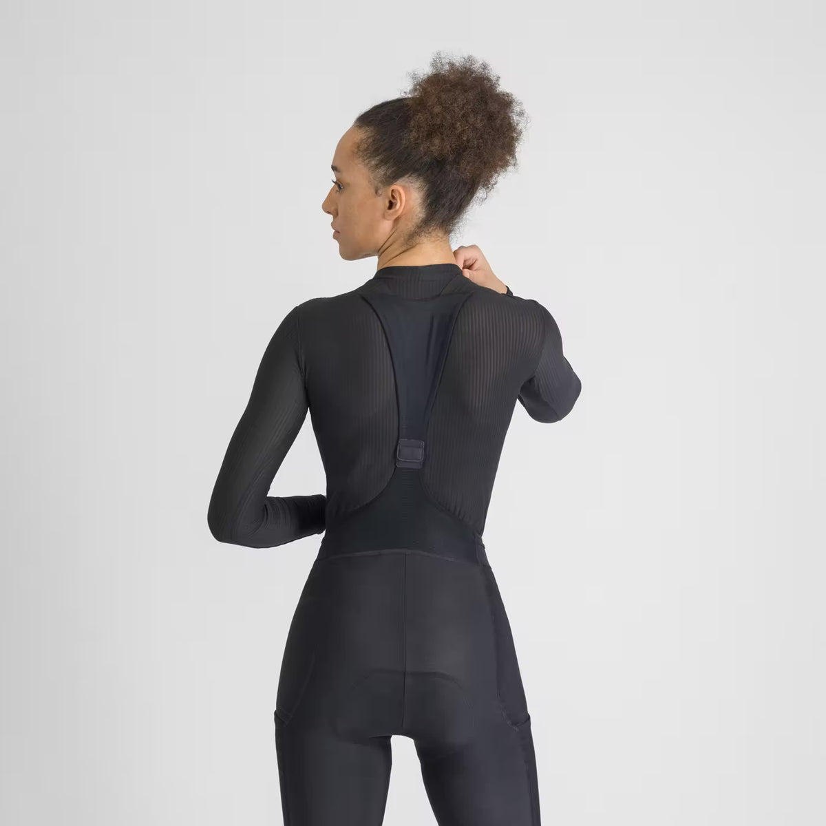 Maglia intima SPORTFUL WINTER a maniche lunghe da donna nera