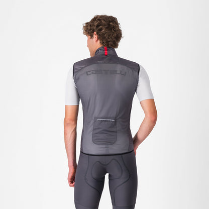 Gilet Senza Maniche CASTELLI ARIA Grigio Scuro