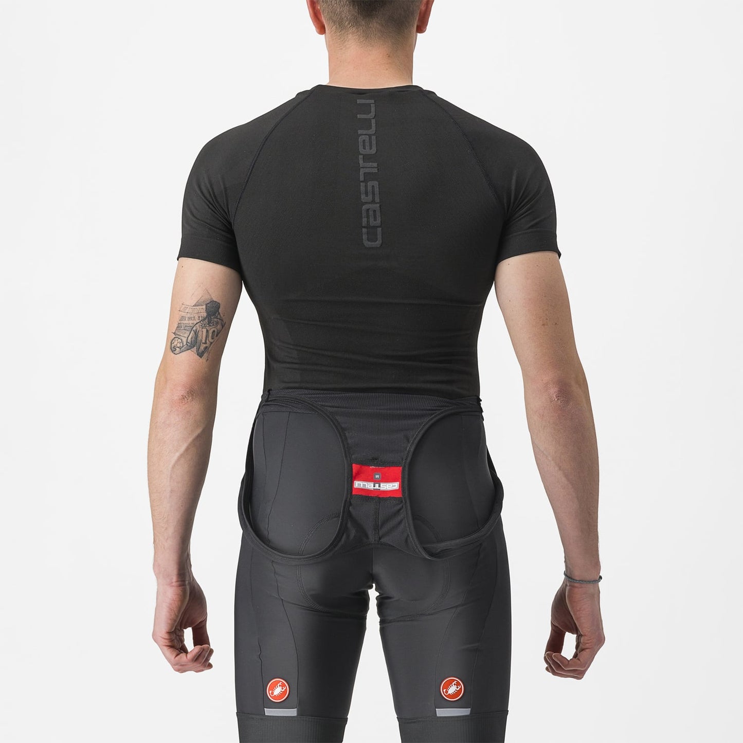 CASTELLI CORE SEAMLESS Intimo a maniche corte Nero