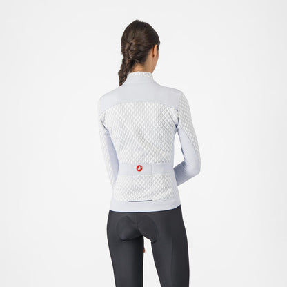 Maillot CASTELLI SFIDA 2 Femme Manches Longues Grigio Chiaro