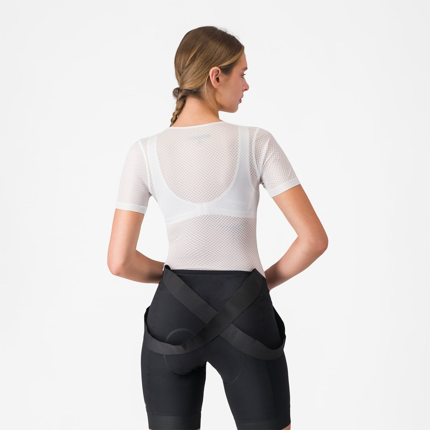 CASTELLI PRO MESH Biancheria intima a manica corta Donna Bianco