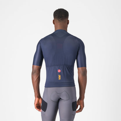 Maglia CASTELLI UNLIMITED ENTRATA 3 Maniche Corte Blu Navy