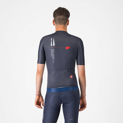 Maglia CASTELLI ESPRESSO R--A/D Maniche Corte Blu