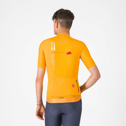 Maglia CASTELLI ESPRESSO R--A/D Maniche Corte Arancione