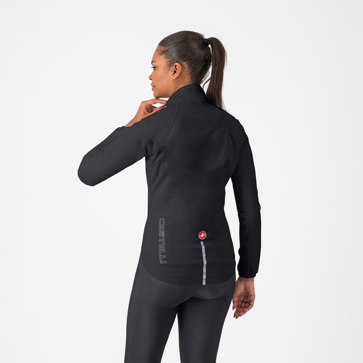 CASTELLI EMERGENCY 3 RAIN Giacca Donna Nero
