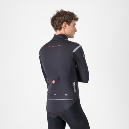 Giacca CASTELLI PERFETTO RoS 3 Nero/Nero Reflex