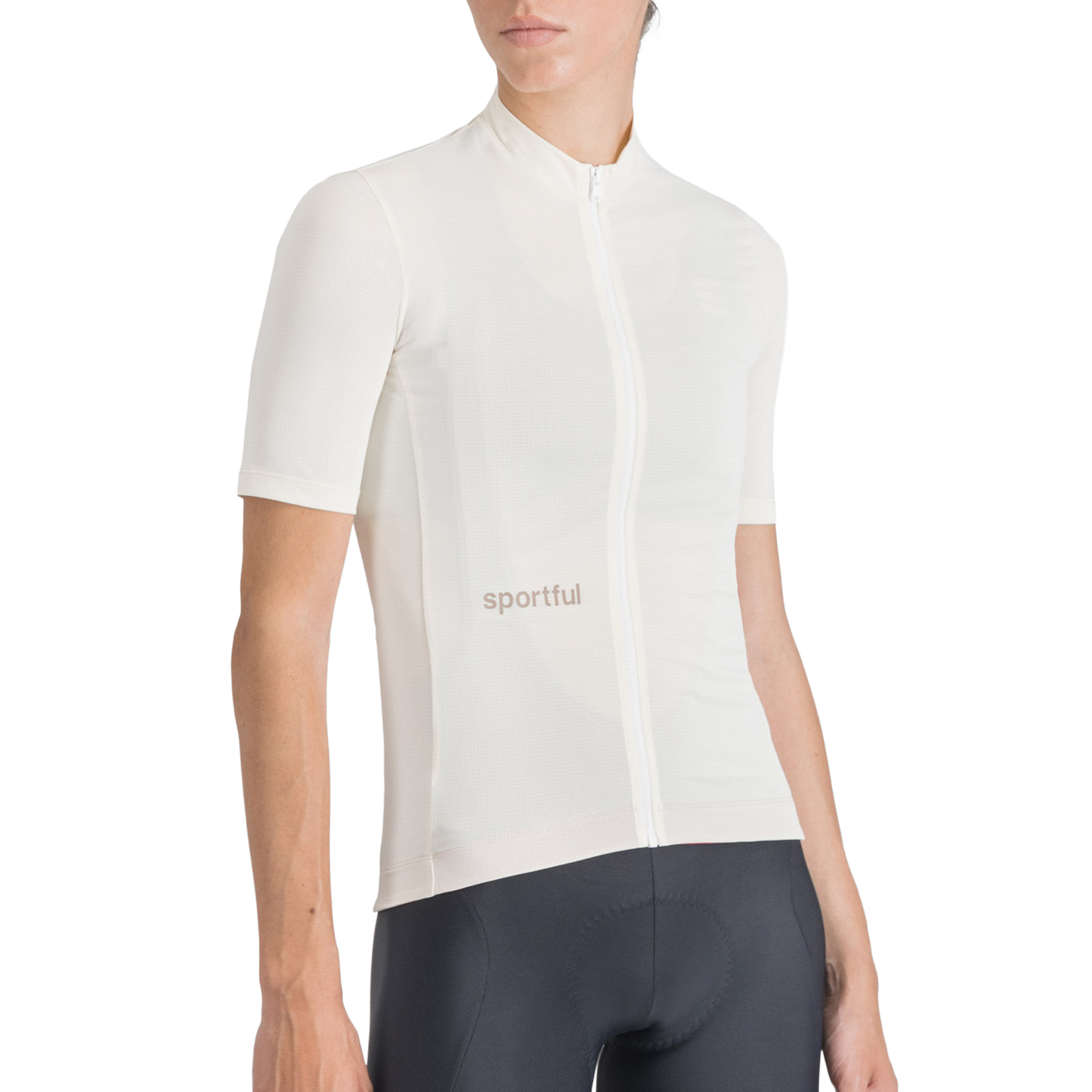 Maglia SPORTFUL CLASSIC donna a manica corta crema