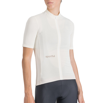 Maglia SPORTFUL CLASSIC Maniche Corte Donna Crema