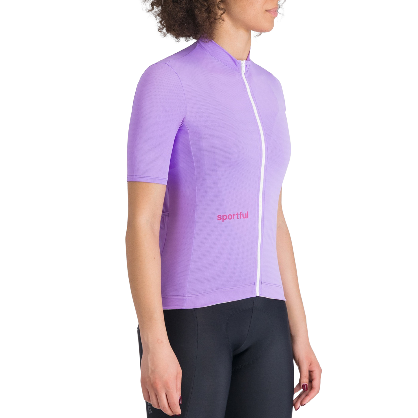 Maglia SPORTFUL CLASSIC a manica corta da donna, viola