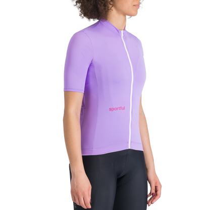 Maglia SPORTFUL CLASSIC Maniche Corte Donna Viola