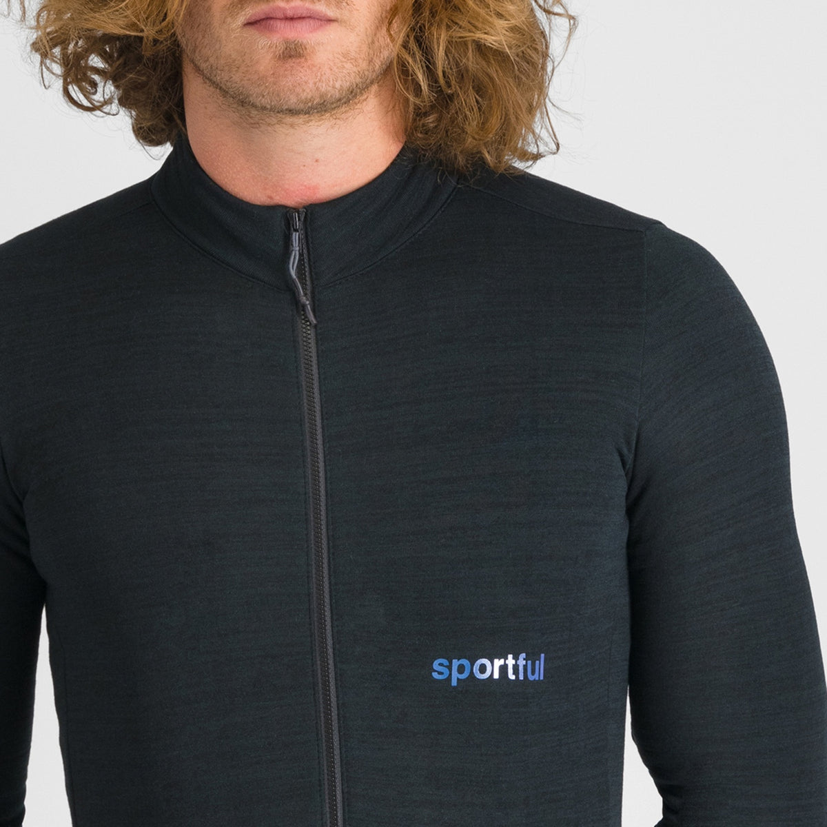 Maglia SPORTFUL SUPERGIARA WOOL a maniche lunghe nera