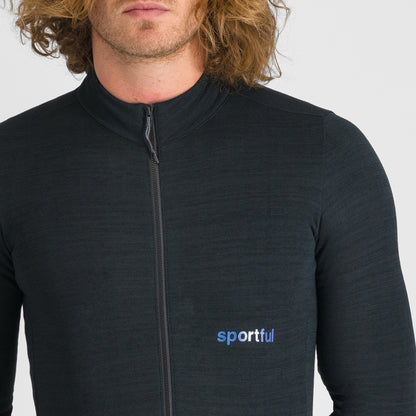 Maglia SPORTFUL SUPERGIARA WOOL a maniche lunghe nera