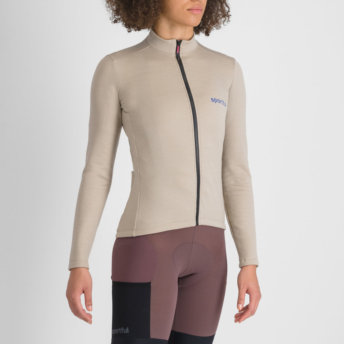 Maglia SPORTFUL SUPERGIARA WOOL da donna a maniche lunghe beige