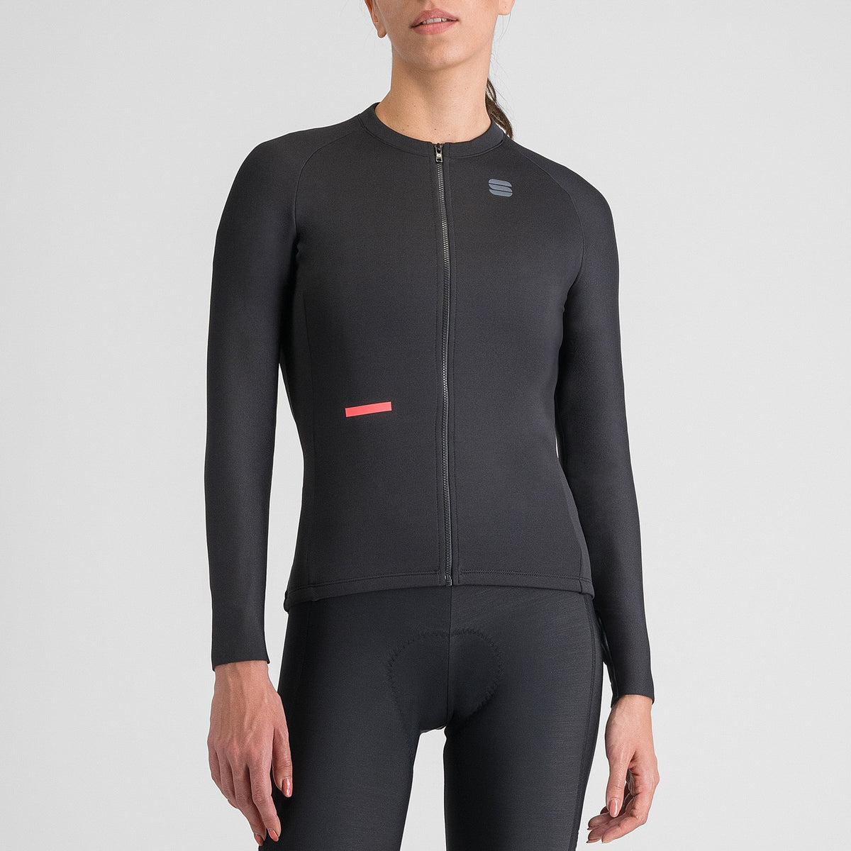 Maglia SPORTFUL SUPERNOVA da donna a maniche lunghe nera