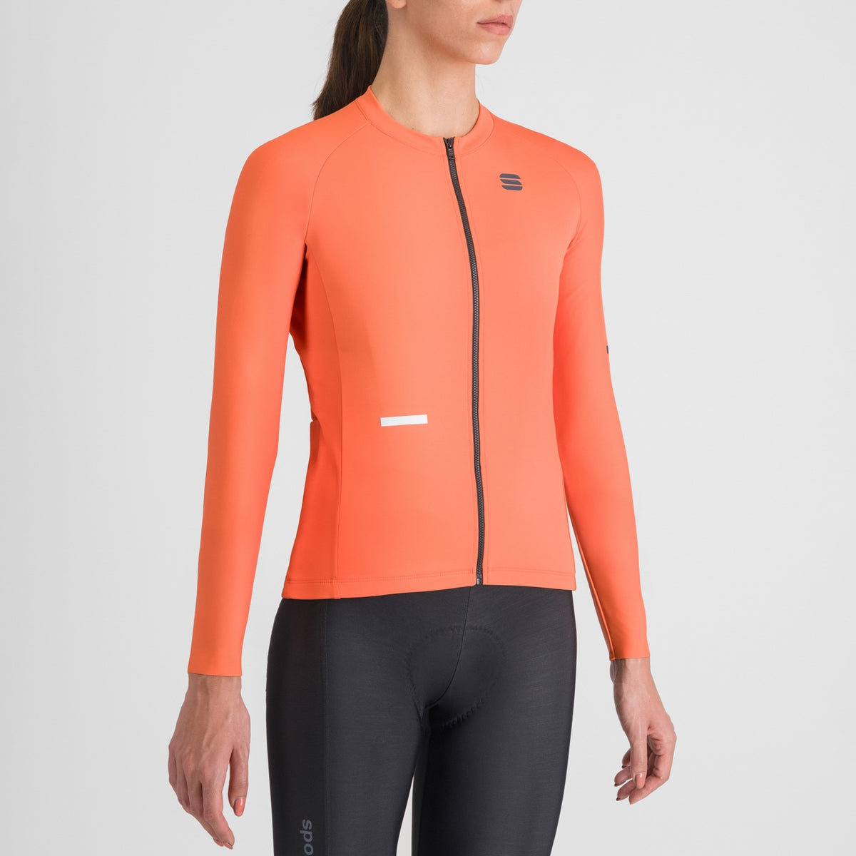 Maglia SPORTFUL SUPERNOVA da donna a maniche lunghe rossa