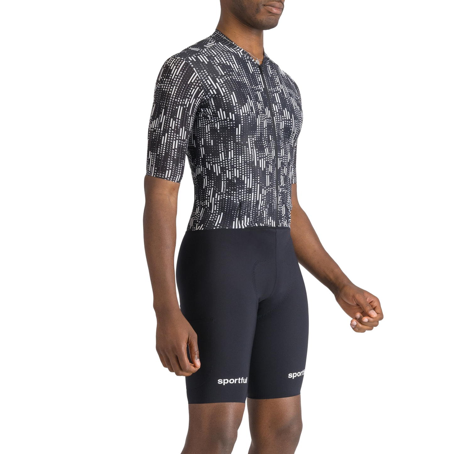 SPORTFUL G-SUIT manica corta nero/bianco