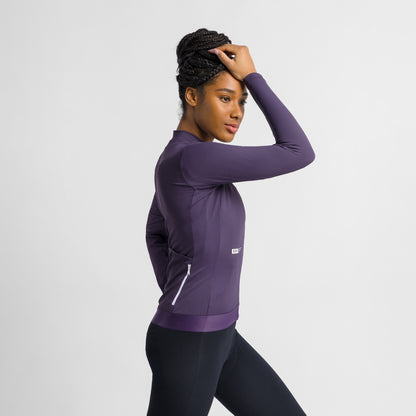 Maglia SPORTFUL SRK 2 da donna a maniche lunghe viola
