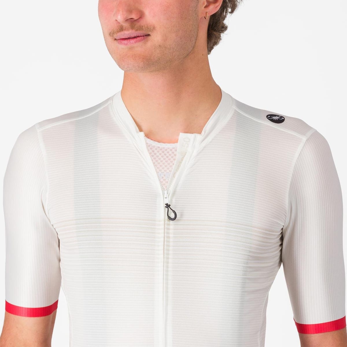 CASTELLI ESPRESSO 50° ANNIVERSARIO Maglia manica corta bianca