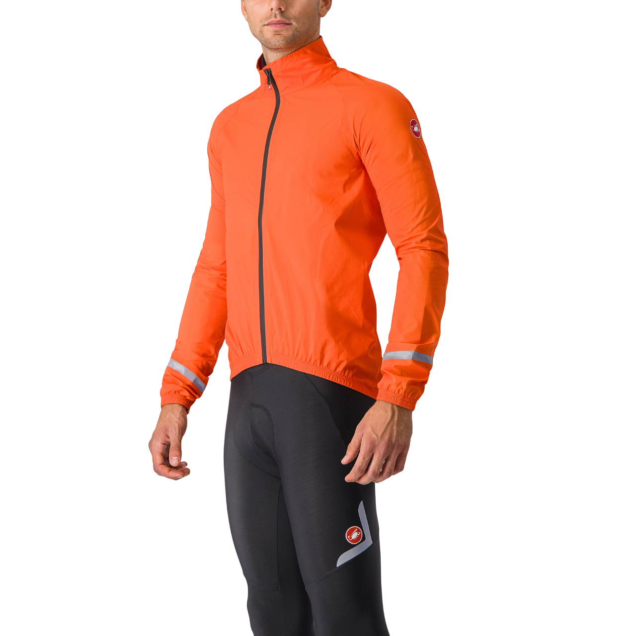Giacca CASTELLI EMERGENCY 2 RAIN Arancione