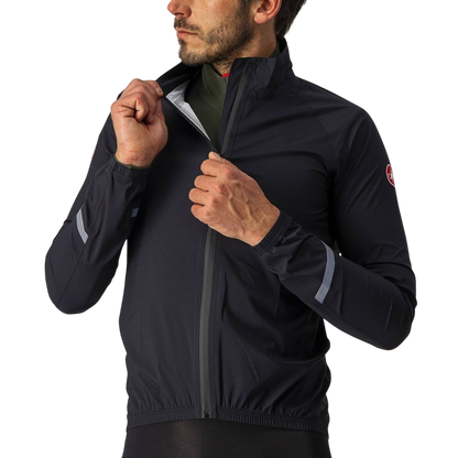 Giacca CASTELLI EMERGENCY 2 RAIN Nero