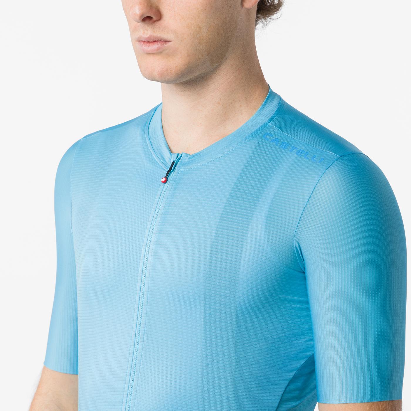 CASTELLI ESPRESSO 2 Maglia a maniche corte turchese