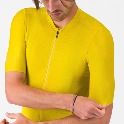 Maglia CASTELLI ESPRESSO 2 Maniche Corte Giallo