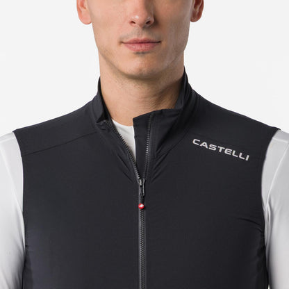 Giacca Senza Maniche CASTELLI ESPRESSO 2 Nero/Bianco