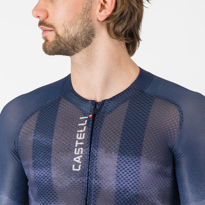 Maglia CASTELLI CLIMBER'S A/C Maniche Corte Blu Navy