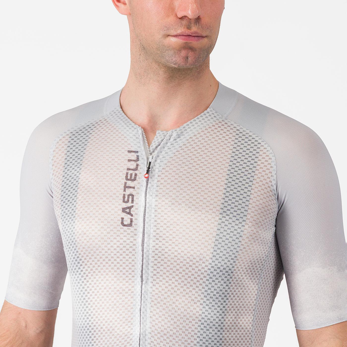 Maglia CASTELLI CLIMBER'S A/C a maniche corte Grigio