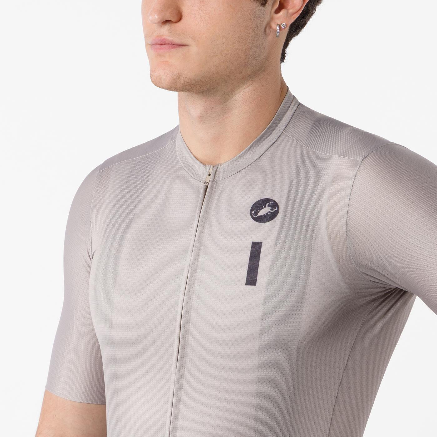 Maglia CASTELLI DRITTONE LOGO Manica Corta Clay