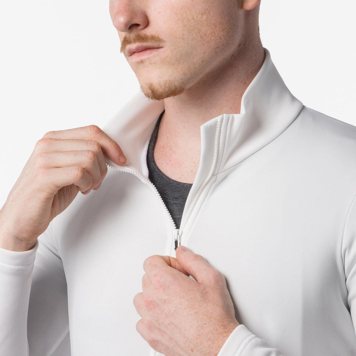 Maglia CASTELLI COMPETIZIONE THERMAL Maniche Lunghe Avorio