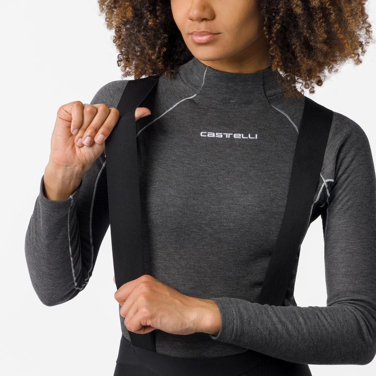 Salopette Lunga CASTELLI COMPETIZIONE DT Donna Nero